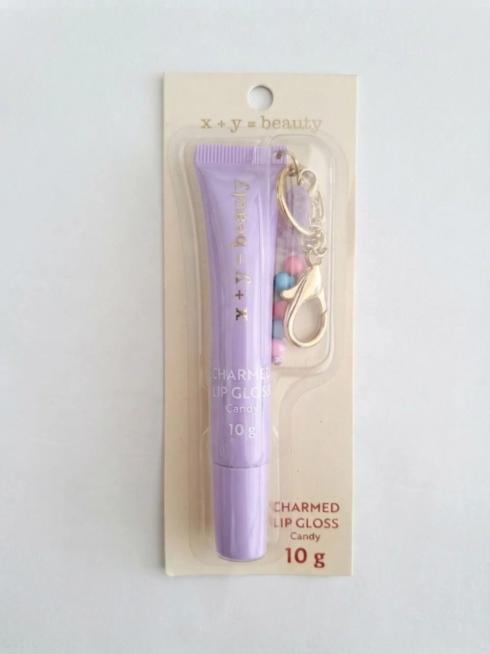 NIP x + y = beauty Charmed Lip Gloss (Candy) & 3-Piece Charm Trio Set  (0218)
